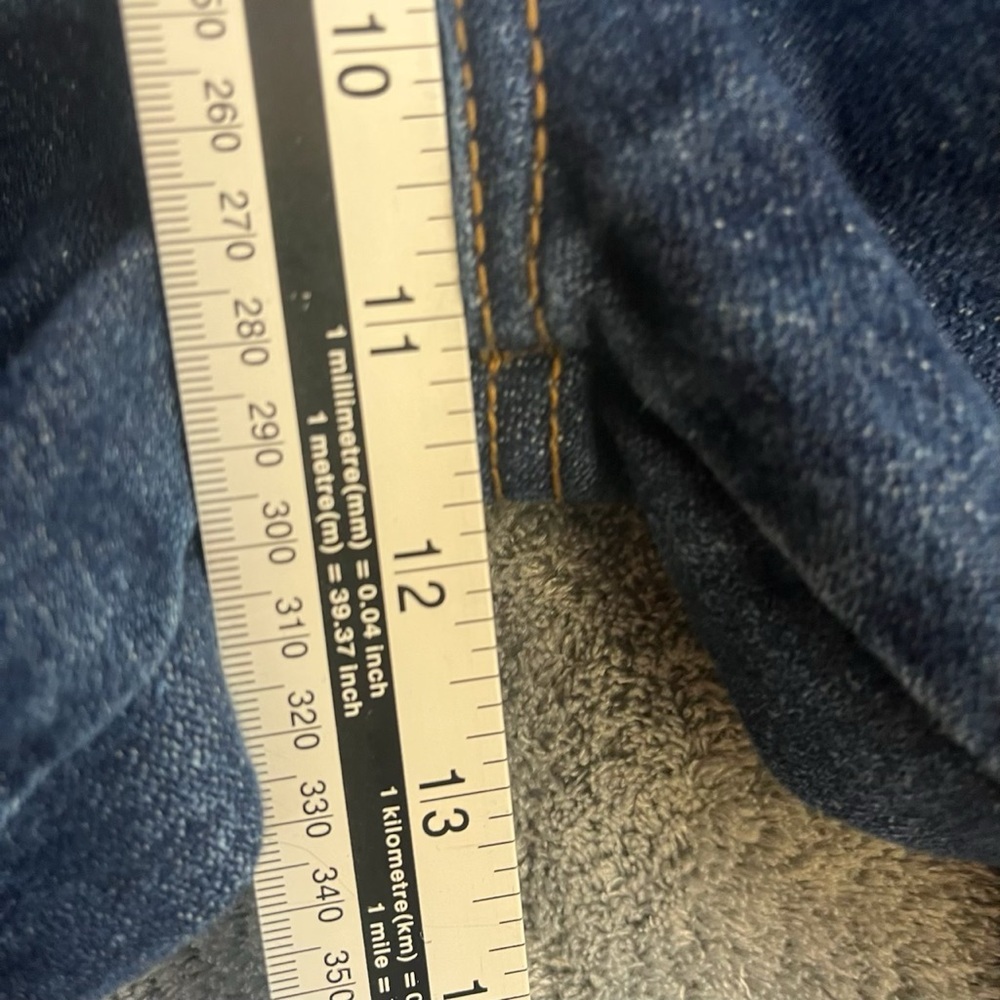 NEW! Brandy Melville John GALT Taper Straight Dark Wash 100% Cotton 24 W 26L - Picture 4 of 12